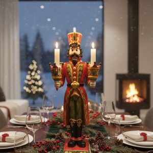 SCHIACCIANOCI PORTACANDELE